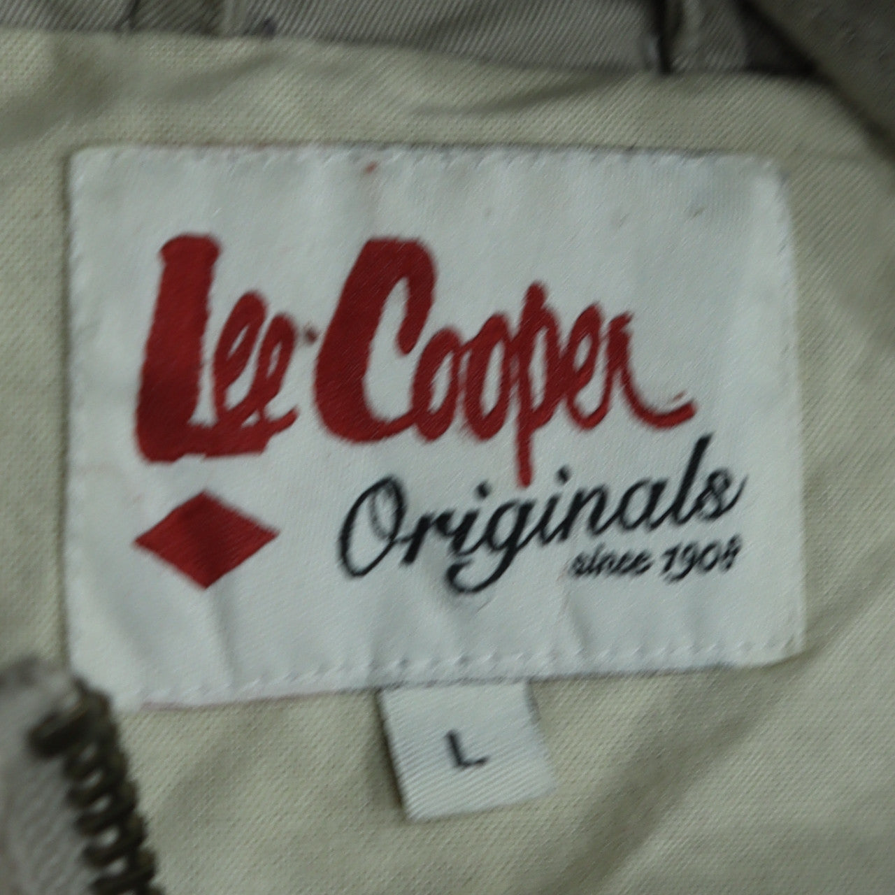 Womens UK Size L Lee Cooper Beige Military Jacket