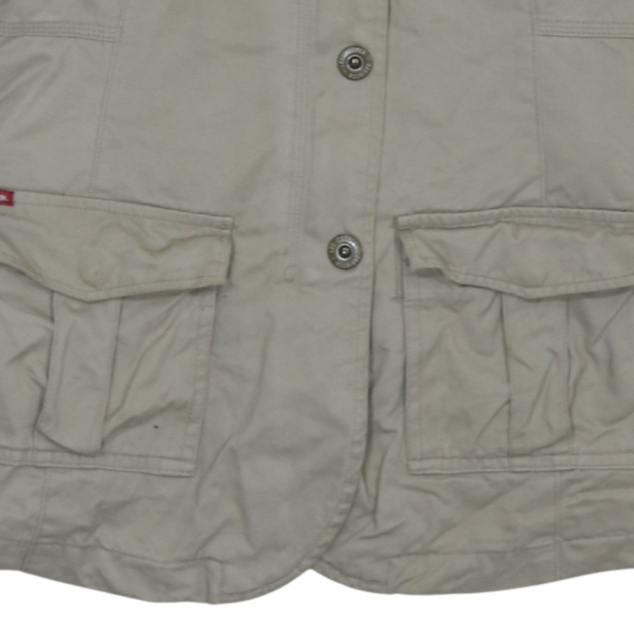 Womens UK Size L Lee Cooper Beige Military Jacket