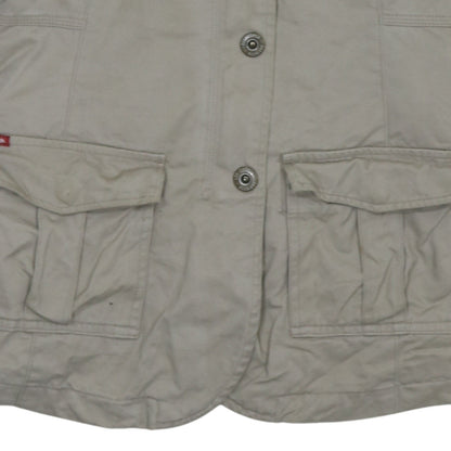 Womens UK Size L Lee Cooper Beige Military Jacket