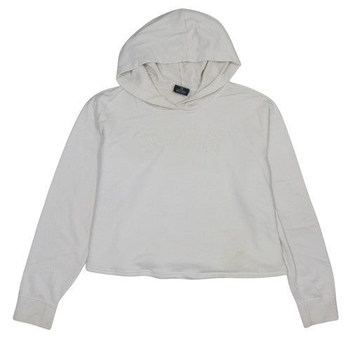 Womens UK Size 1X Nike White Pullover Hoodie