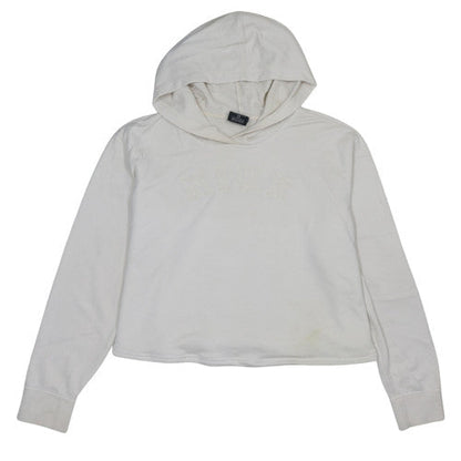 Womens UK Size 1X Nike White Pullover Hoodie