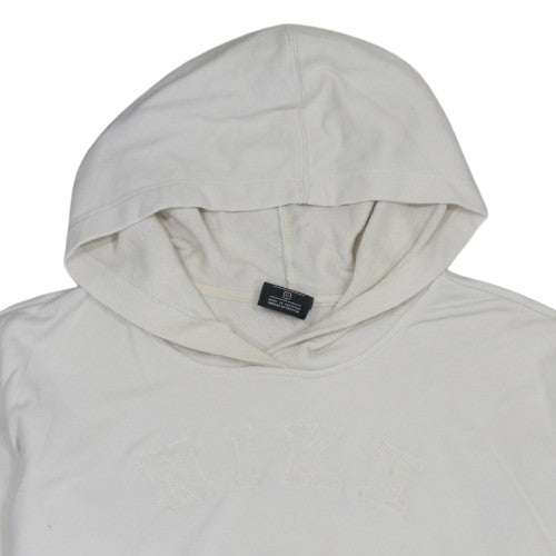 Womens UK Size 1X Nike White Pullover Hoodie