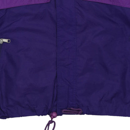 Mens UK Size L Catch and Keep Purple Windbreaker Coat