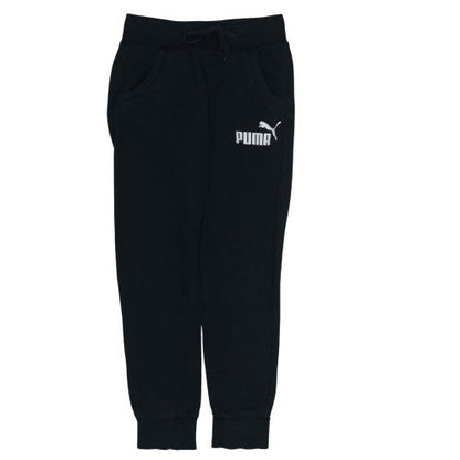 Puma Women's Black Jogger Trousers Size 10 Cotton Blend