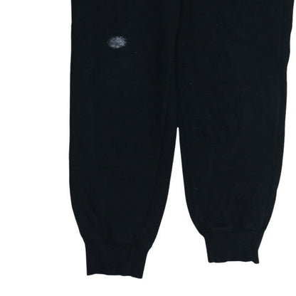 Mens UK Size M PUMA Regular Fit Jogger Black Trousers