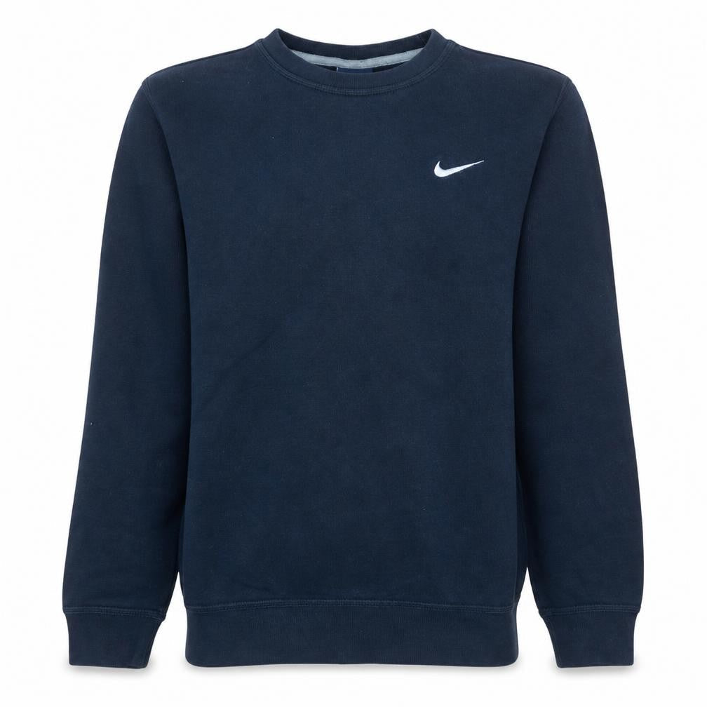 Mens UK Size M Nike Blue Pullover Sweatshirt