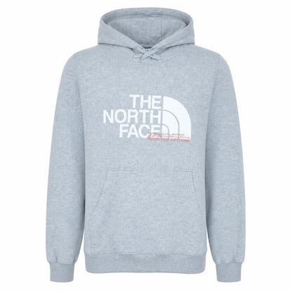 Mens UK Size S The North Face Grey Pullover Hoodie
