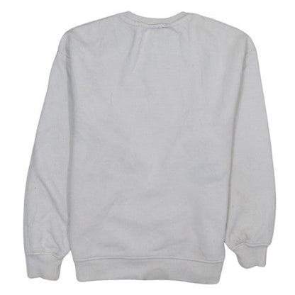 Womens UK Size 2XS Primark White Pullover Sweatshirt