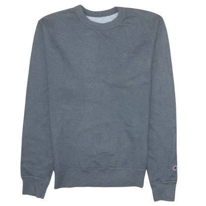 Mens UK Size S Champion Grey Pullover Sweatshirt