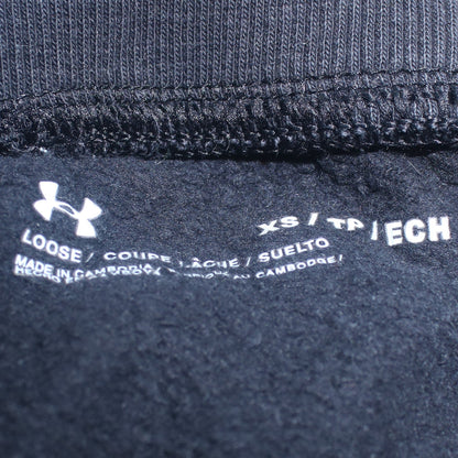 Under Armour Womens Black XS Jogger Sweatpants Cotton Blend