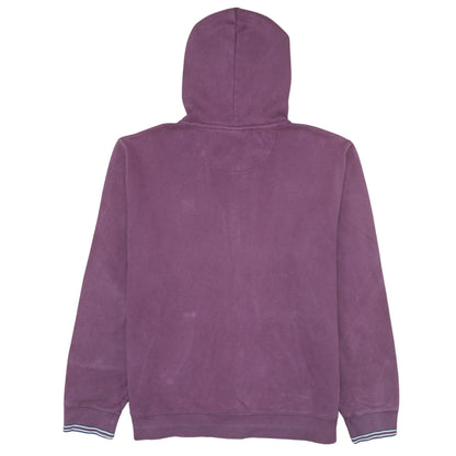 Mens UK Size XL FILA Purple Full Zip Hoodie