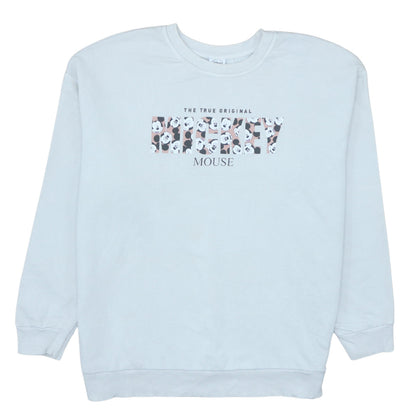 Womens UK Size L Disney at George Blue Pullover Sweatshirt