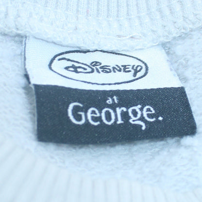 Womens UK Size L Disney at George Blue Pullover Sweatshirt