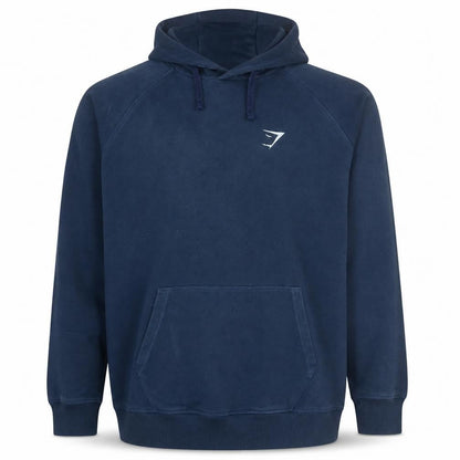 Mens UK Size 2XL Gymshark Blue Pullover Hoodie