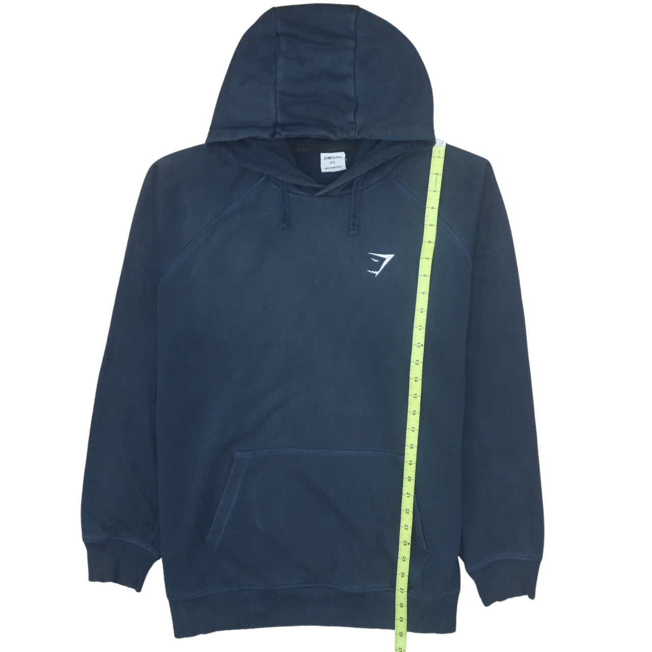 Mens UK Size 2XL Gymshark Blue Pullover Hoodie
