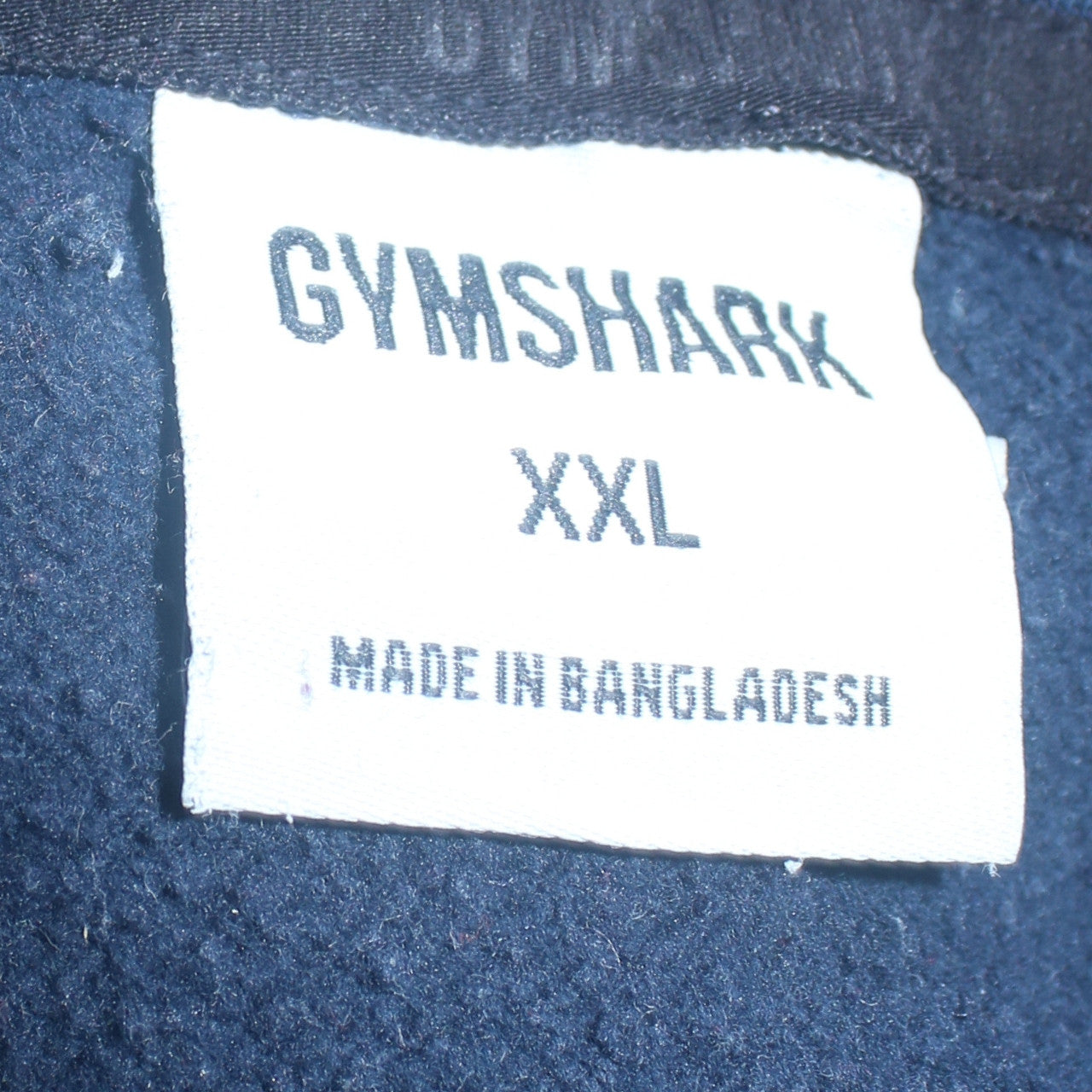Mens UK Size 2XL Gymshark Blue Pullover Hoodie