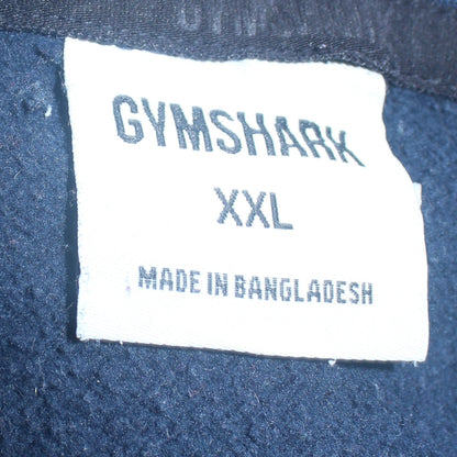 Mens UK Size 2XL Gymshark Blue Pullover Hoodie