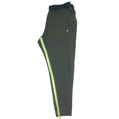 Mens UK Size L Nike Regular Fit Jogger Green Trousers