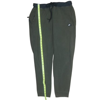 Mens UK Size L Nike Regular Fit Jogger Green Trousers