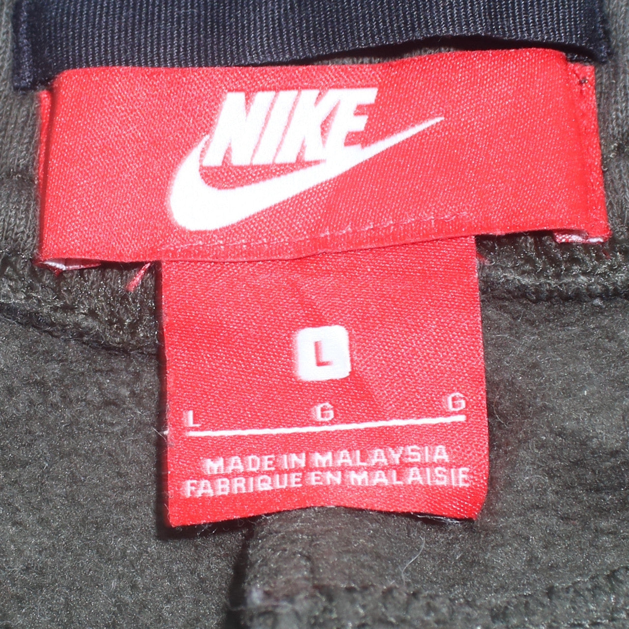 Mens UK Size L Nike Regular Fit Jogger Green Trousers