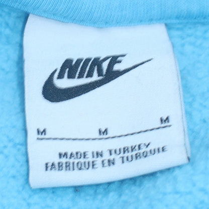 Mens UK Size M Nike Blue Pullover Hoodie