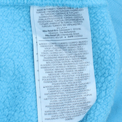 Mens UK Size M Nike Blue Pullover Hoodie