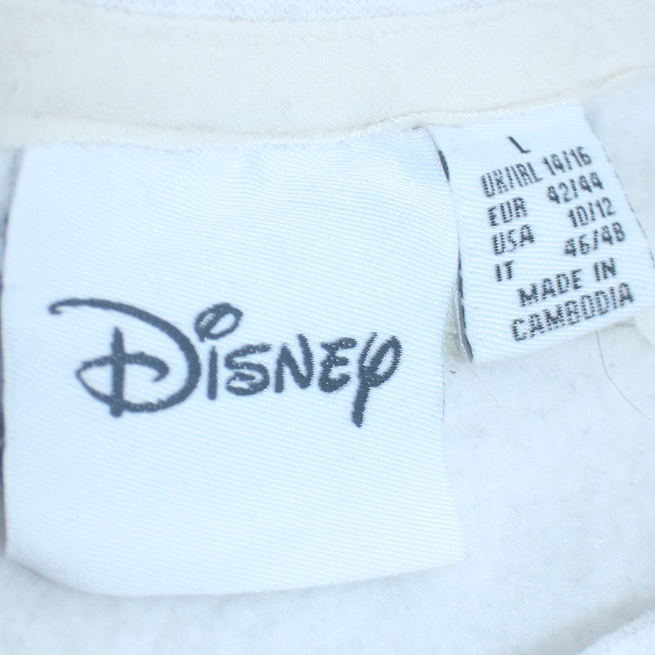 Womens UK Size L Disney Grey Pullover Sweatshirt