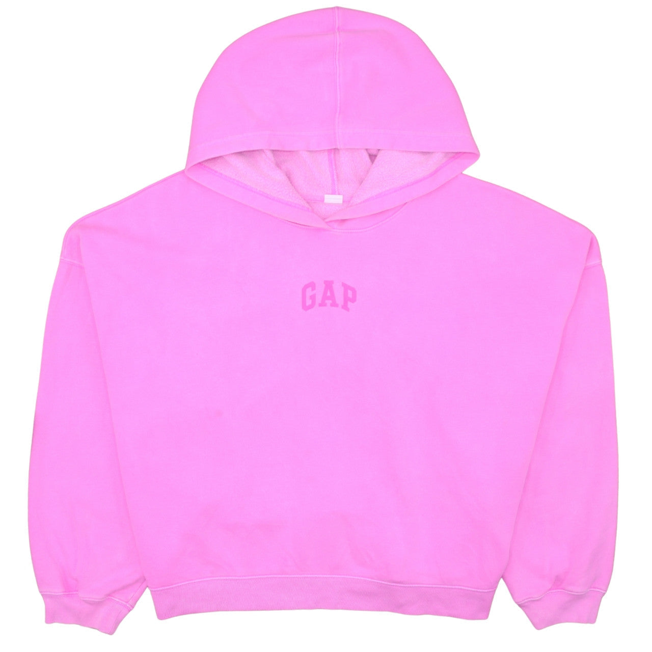 Womens UK Size XL Gap Pink Pullover Hoodie