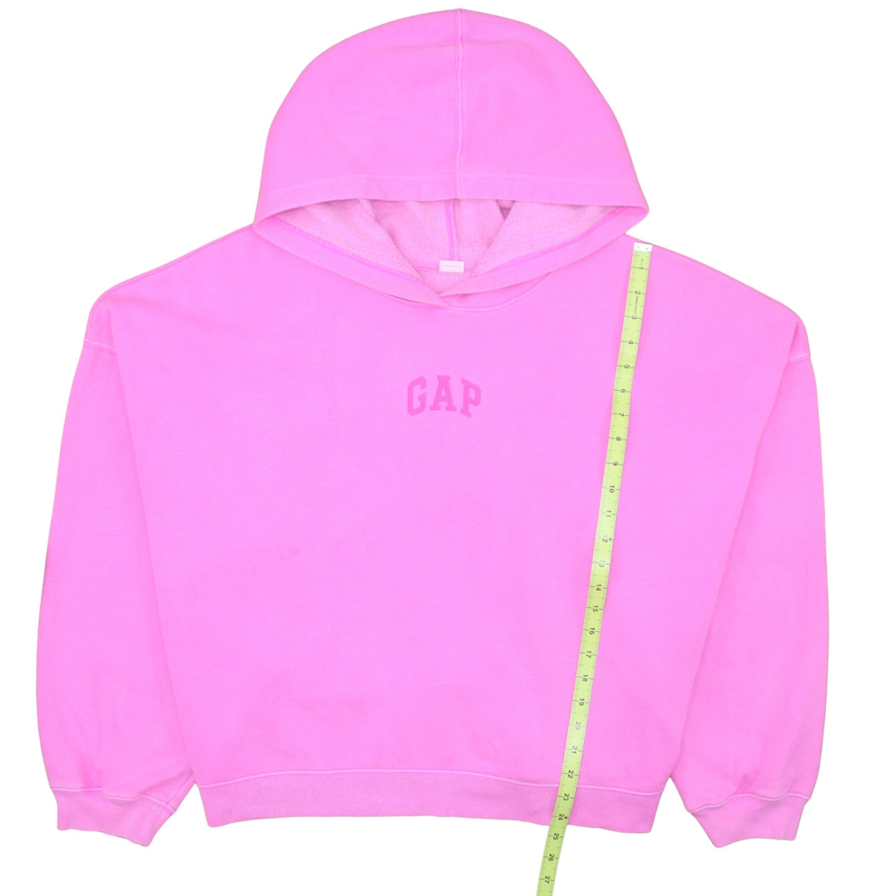 Womens UK Size XL Gap Pink Pullover Hoodie
