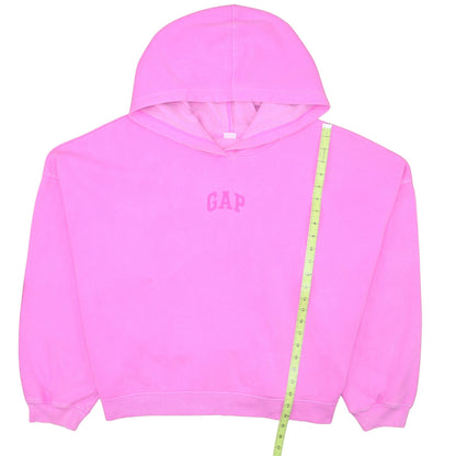 Womens UK Size XL Gap Pink Pullover Hoodie