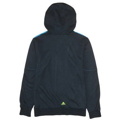 Adidas Boys Black Predator Full Zip Hoodie 15-16 Years