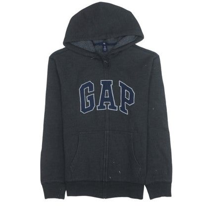 Mens UK Size M Gap Black Full Zip Hoodie