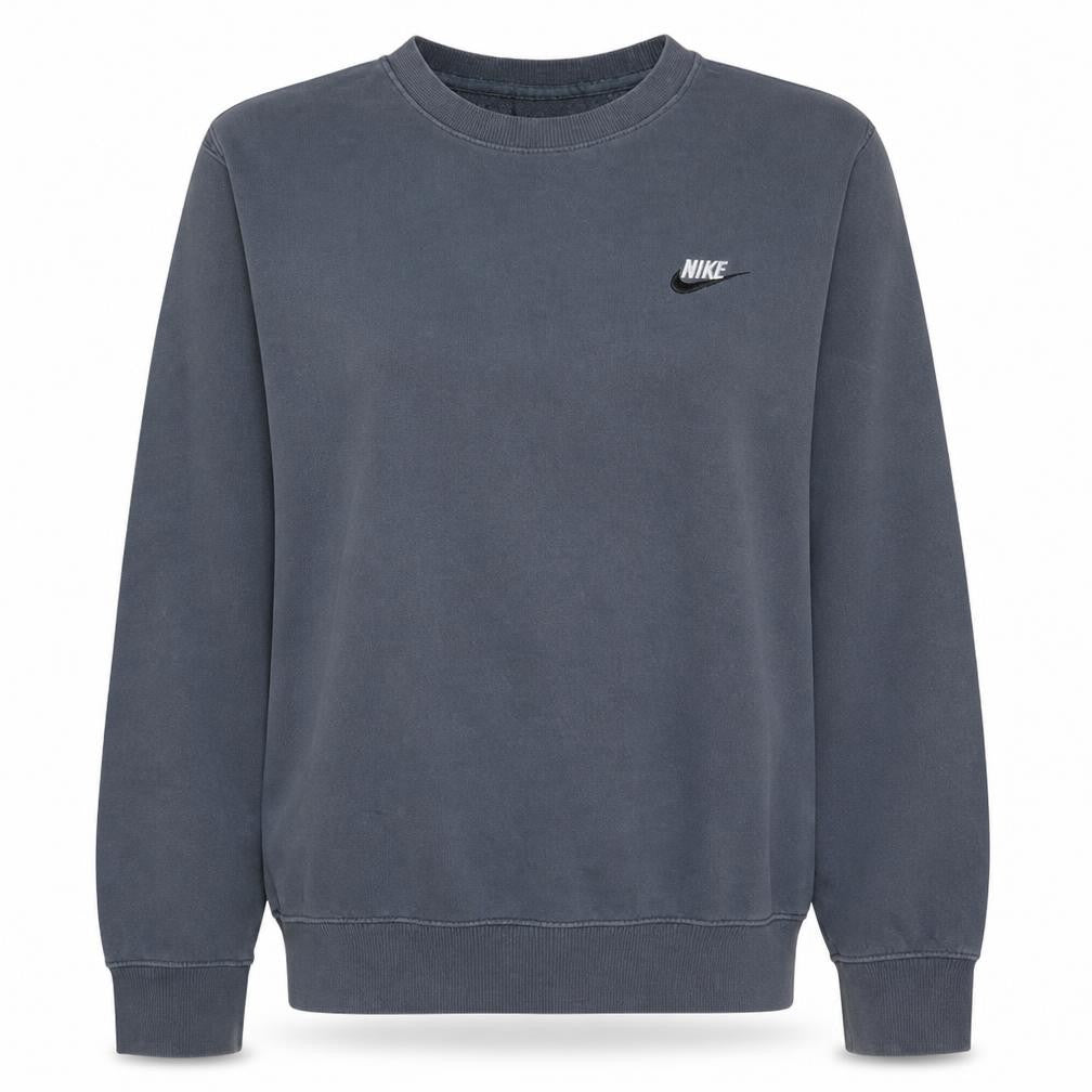 Womens UK Size S Nike Blue Pullover Sweatshirt