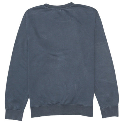 Womens UK Size S Nike Blue Pullover Sweatshirt