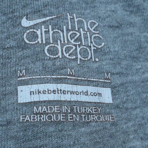 Nike Men's Grey M Athletic Dept Track Jacket Full Zip Medium
