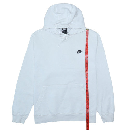 Womens UK Size XL Nike White Pullover Hoodie