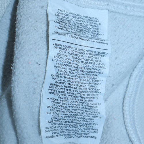 Womens UK Size XL Nike White Pullover Hoodie