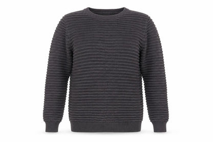 Apricot Women's Grey Cotton Crew Neck Jumper Size 12