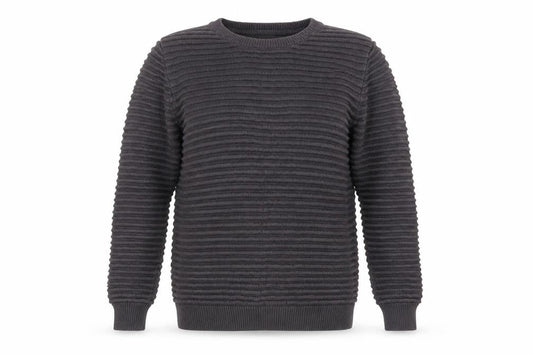 Apricot Women's Grey Cotton Crew Neck Jumper Size 12