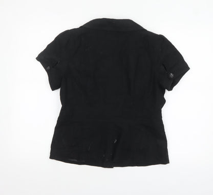 Womens UK Size 14 Dunnes Regular Black Blazer