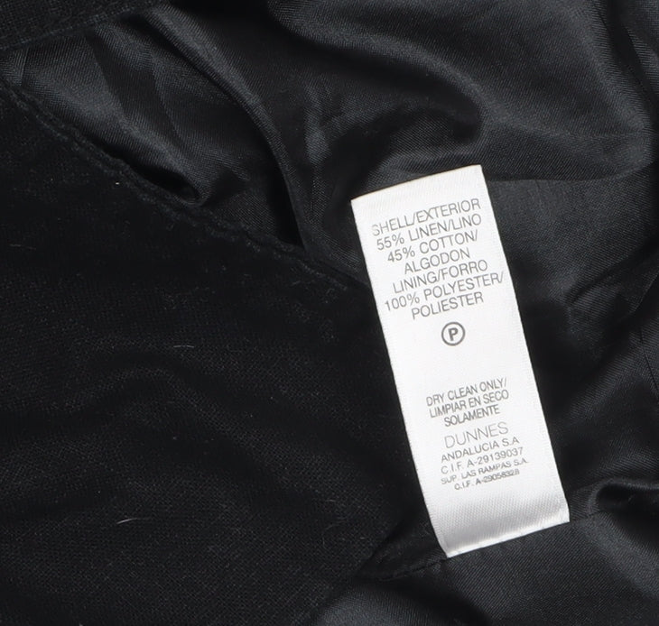 Womens UK Size 14 Dunnes Regular Black Blazer