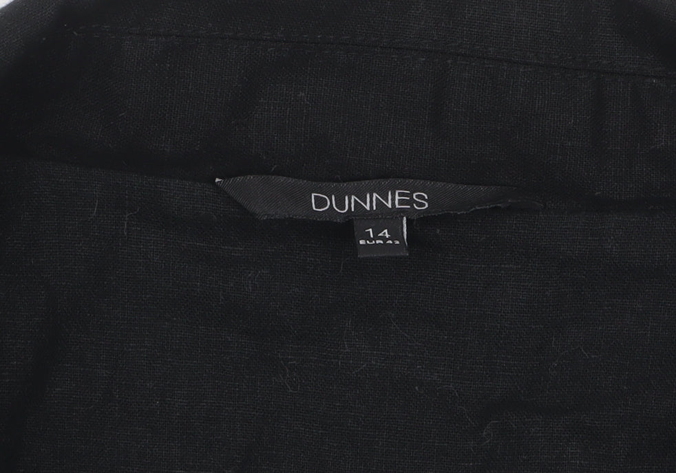Womens UK Size 14 Dunnes Regular Black Blazer