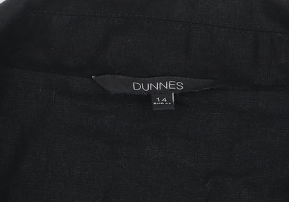 Womens UK Size 14 Dunnes Regular Black Blazer