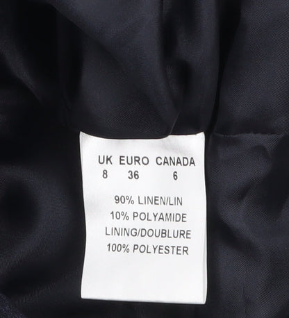 Womens UK Size 8 Precis Regular Blue Blazer
