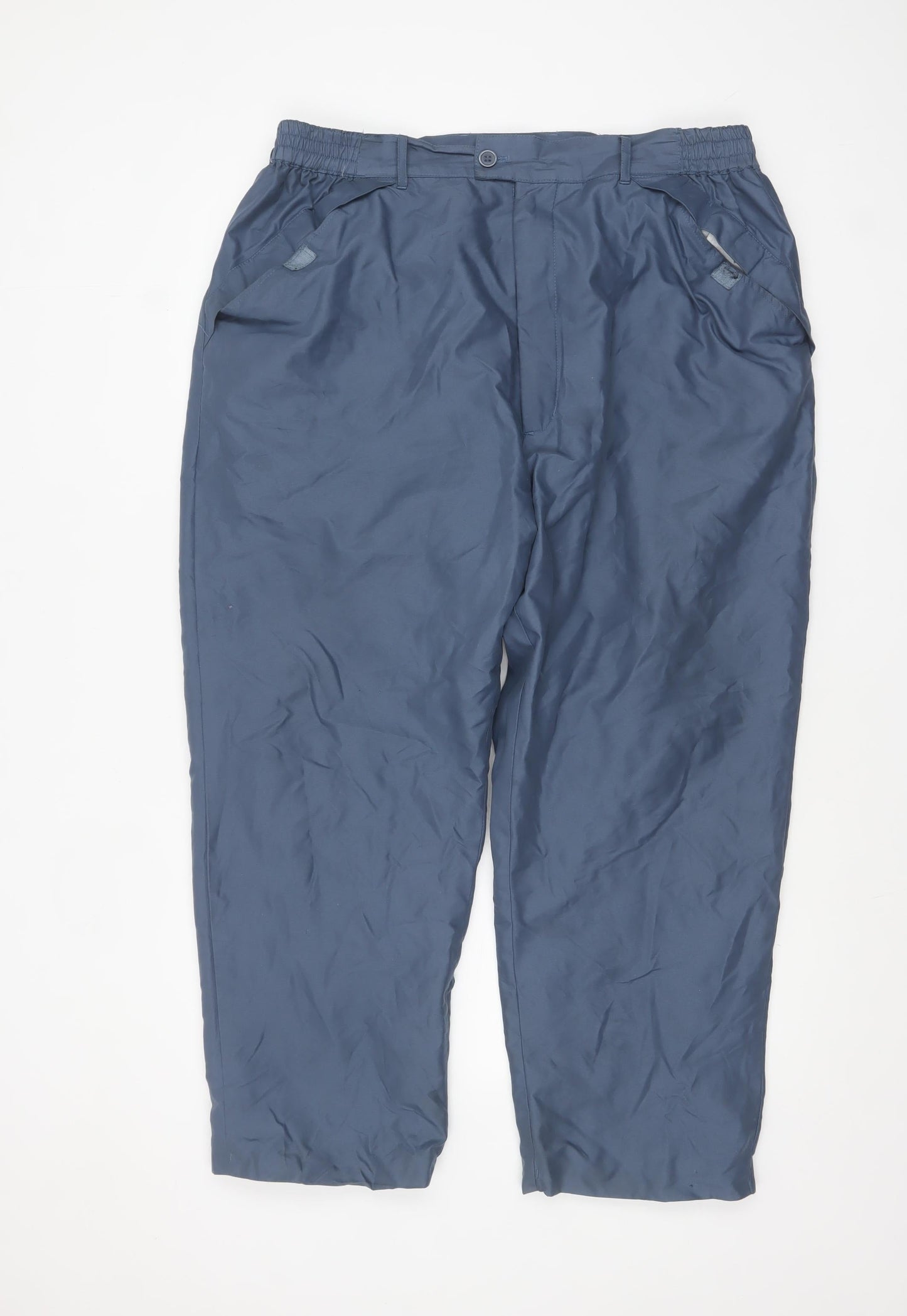 Mens UK Size 44 Pegasus Regular Fit Snow Pants Blue Trousers