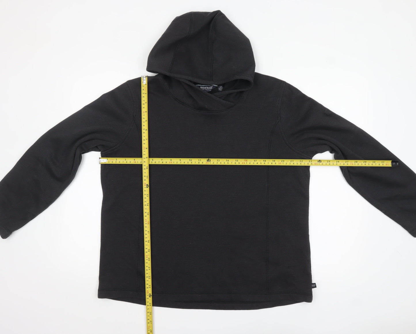 Womens UK Size 20 Regatta Black Pullover Hoodie