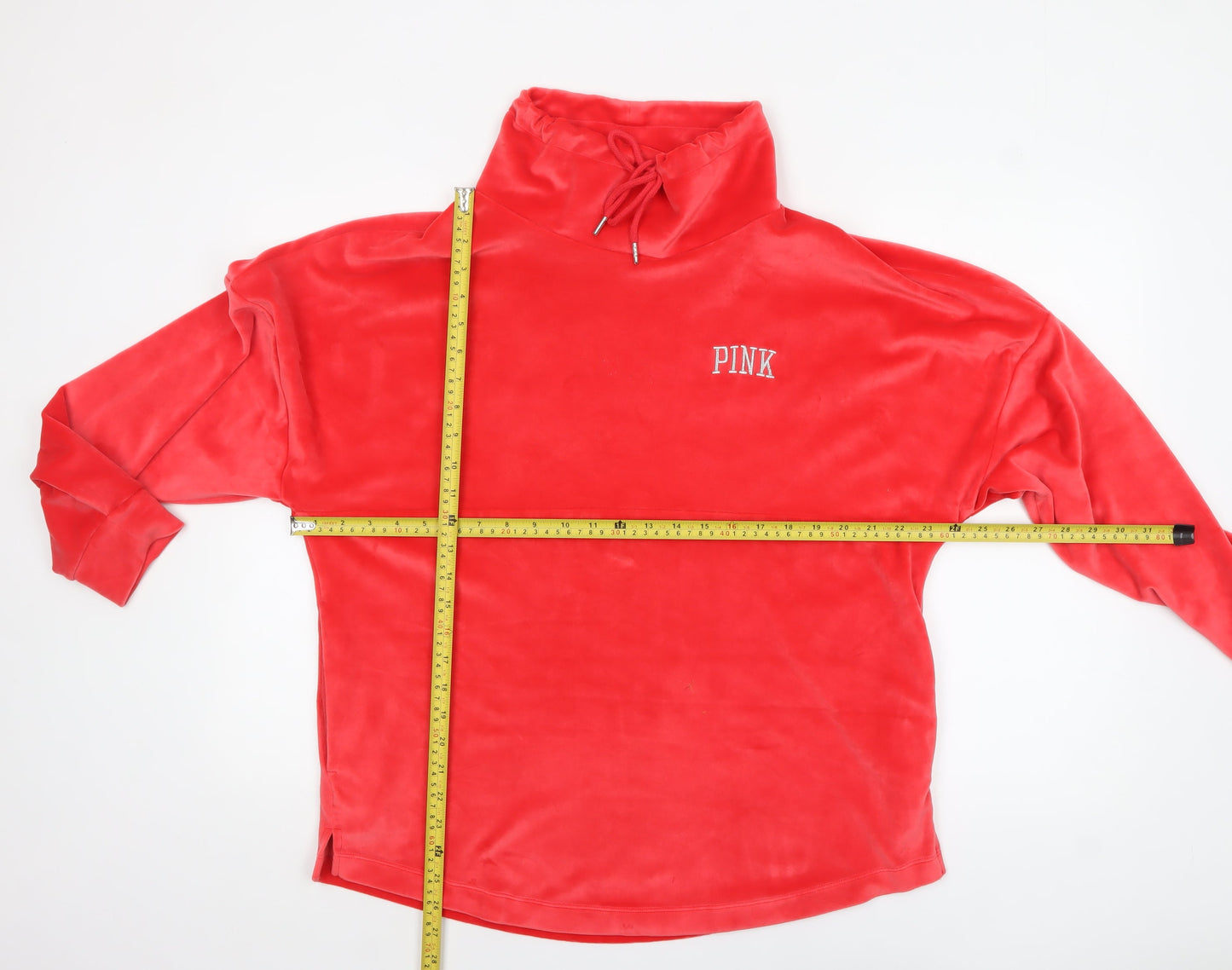 Womens UK Size M Victoria's Secret Red Pullover Sweatshirt