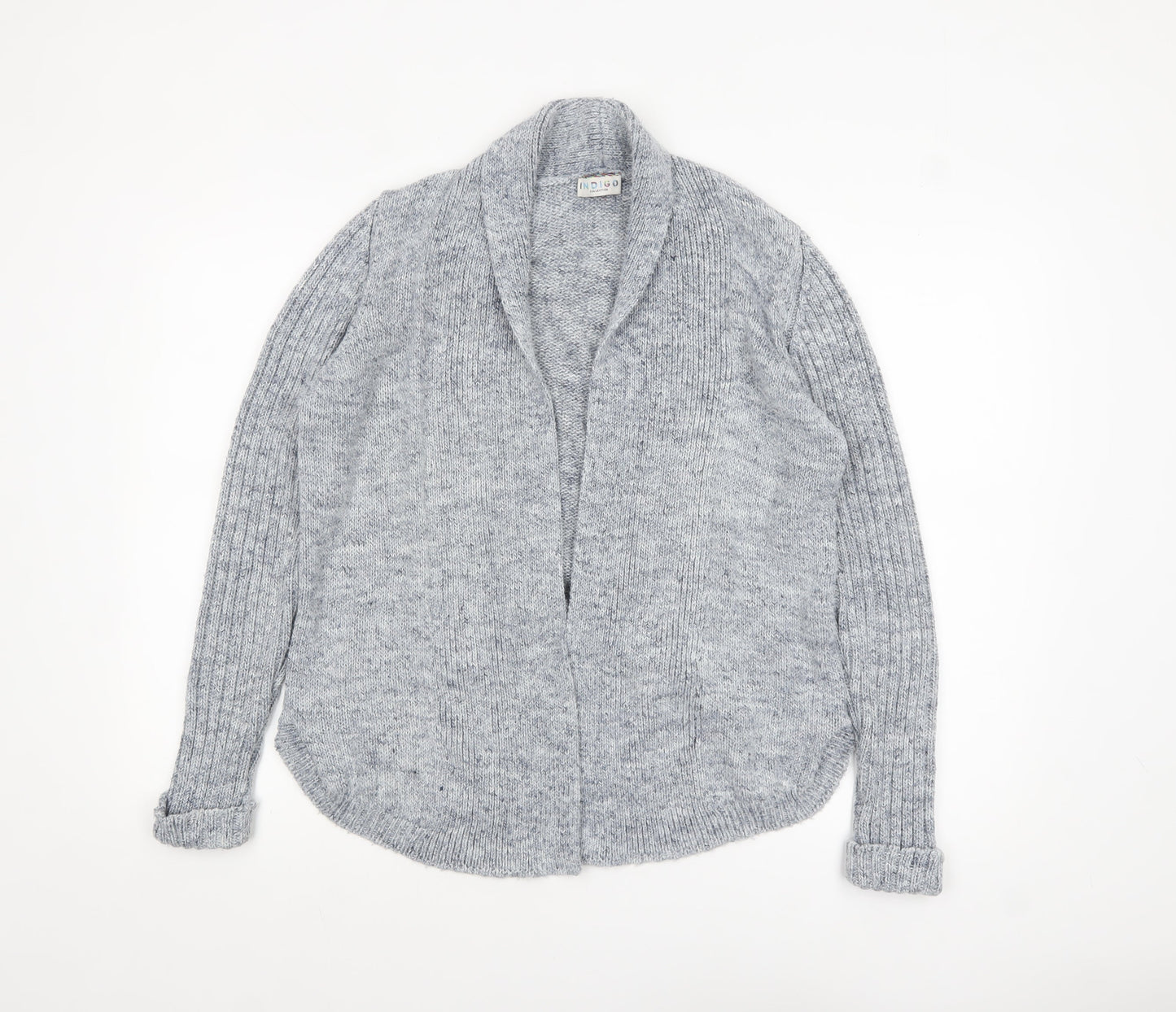Womens UK Size 16 Marks and Spencer Grey Cardigan Jumper