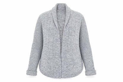 Womens UK Size 16 Marks and Spencer Grey Cardigan Jumper