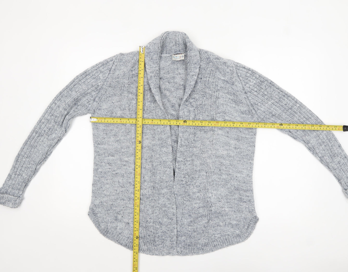 Womens UK Size 16 Marks and Spencer Grey Cardigan Jumper